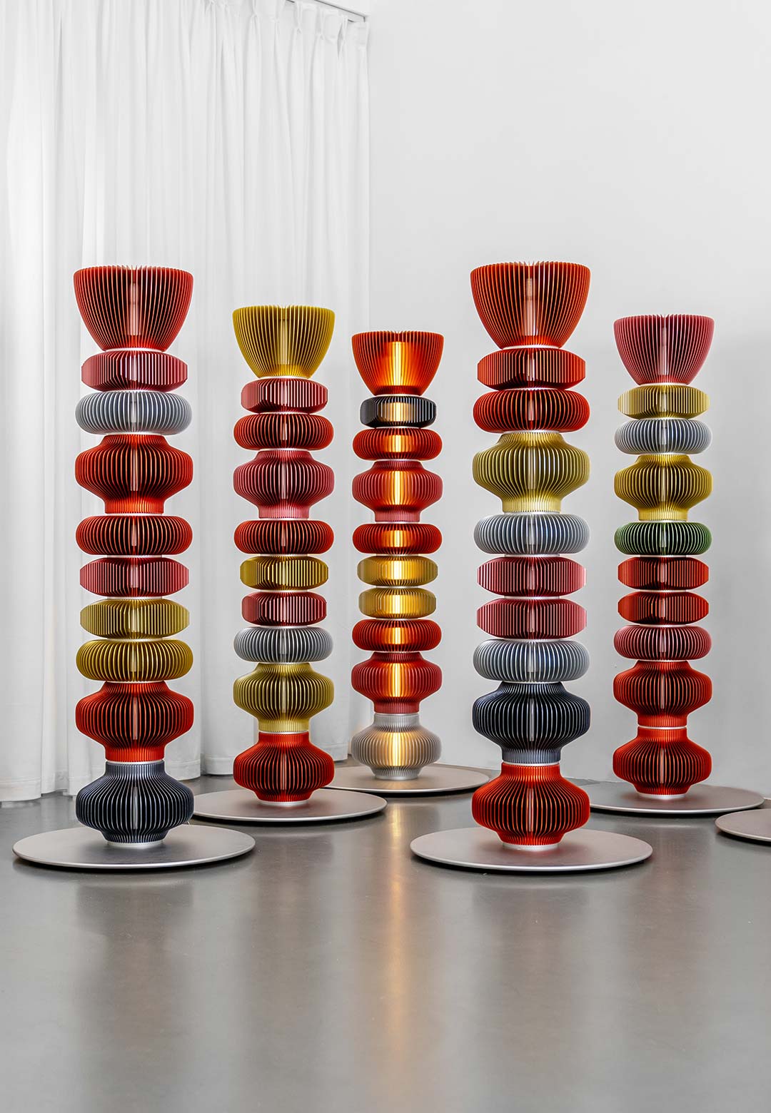 'ALLTOTEM' series by Michael Young is inspired by traditional Asian lanterns