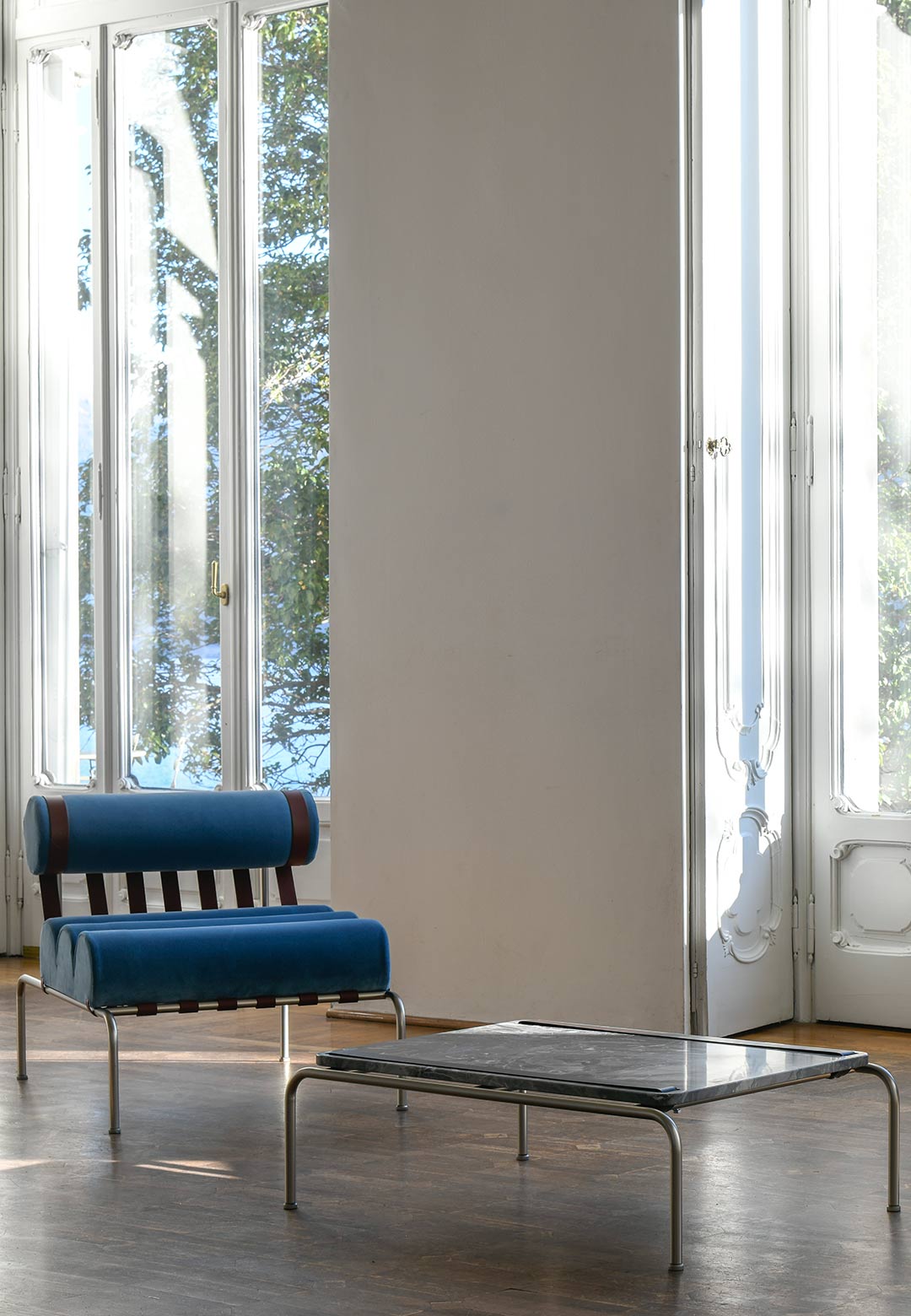Italian studio Dalmoto combines automotive design and art to craft furniture designs