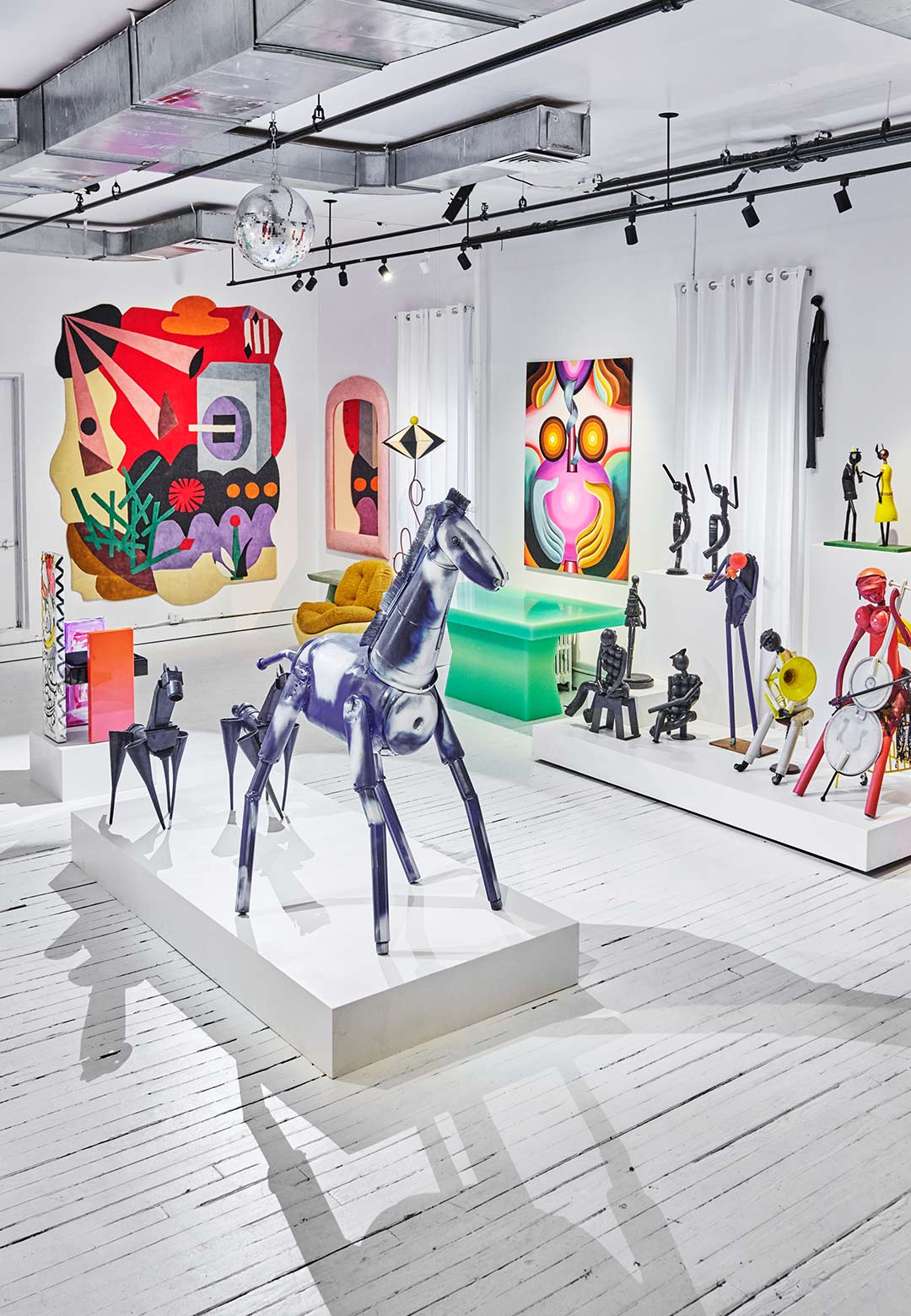 'Chromatic Stance' celebrates the vibrant interplay of colour, form and posture