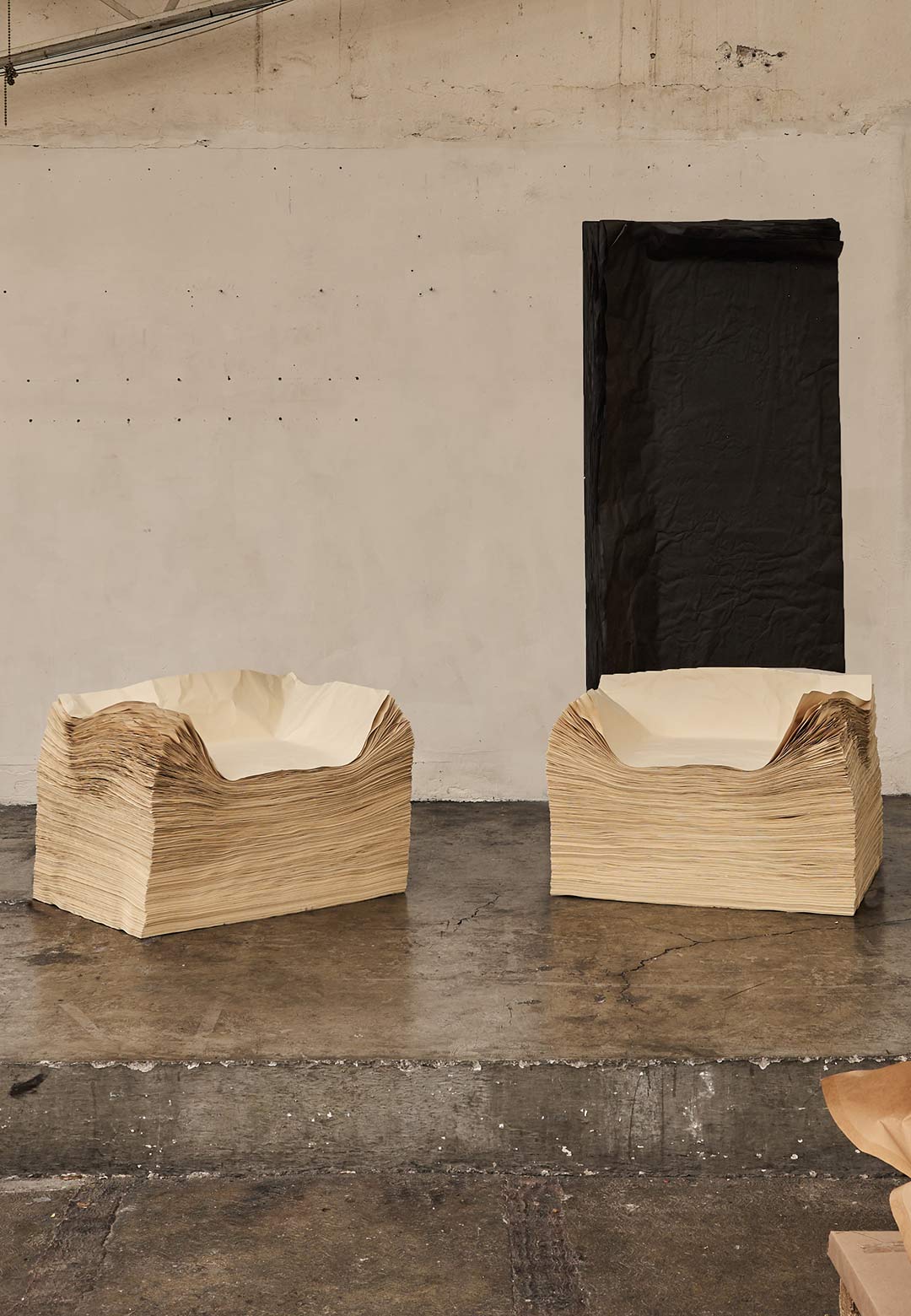 Perusing pages of materiality in Brian Thoreen's ‘Paragraphic in Four Stacks’