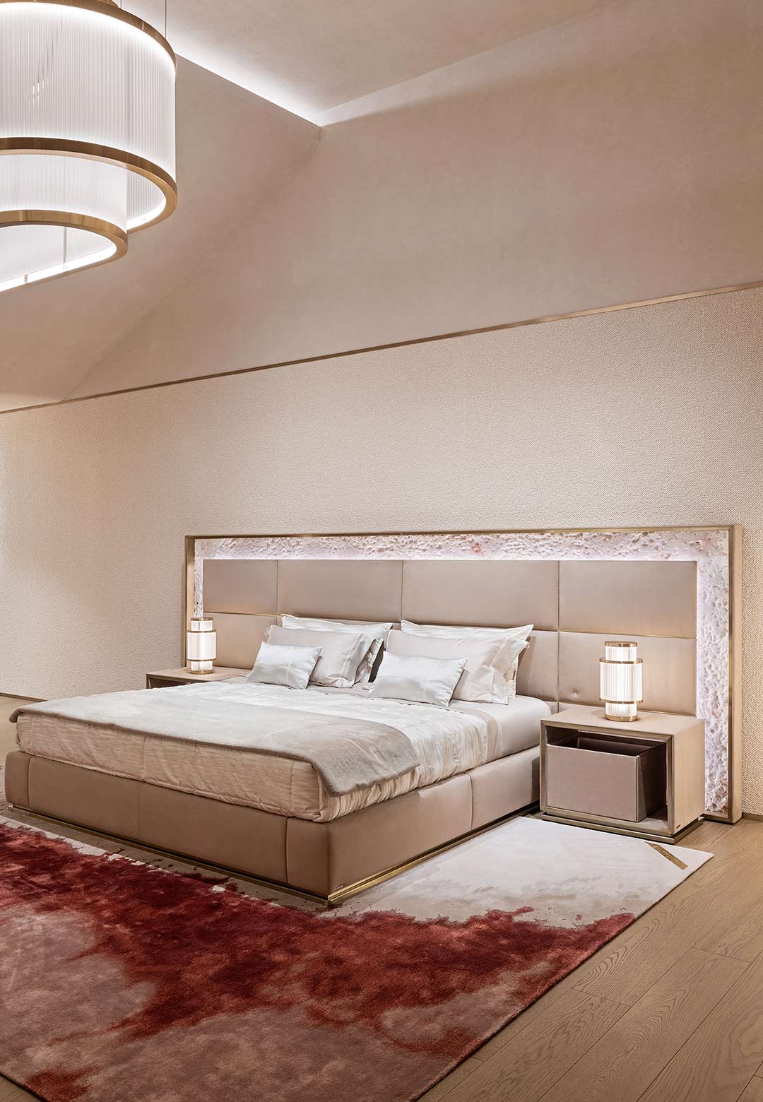 Italian Meta Luxury brand Visionnaire introduces its 'Aubade' bedroom