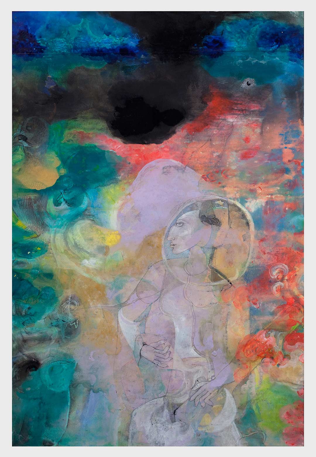 Aicon presents Indian artist Mohan Samant as the ‘Archaeologist at the Ancient City’