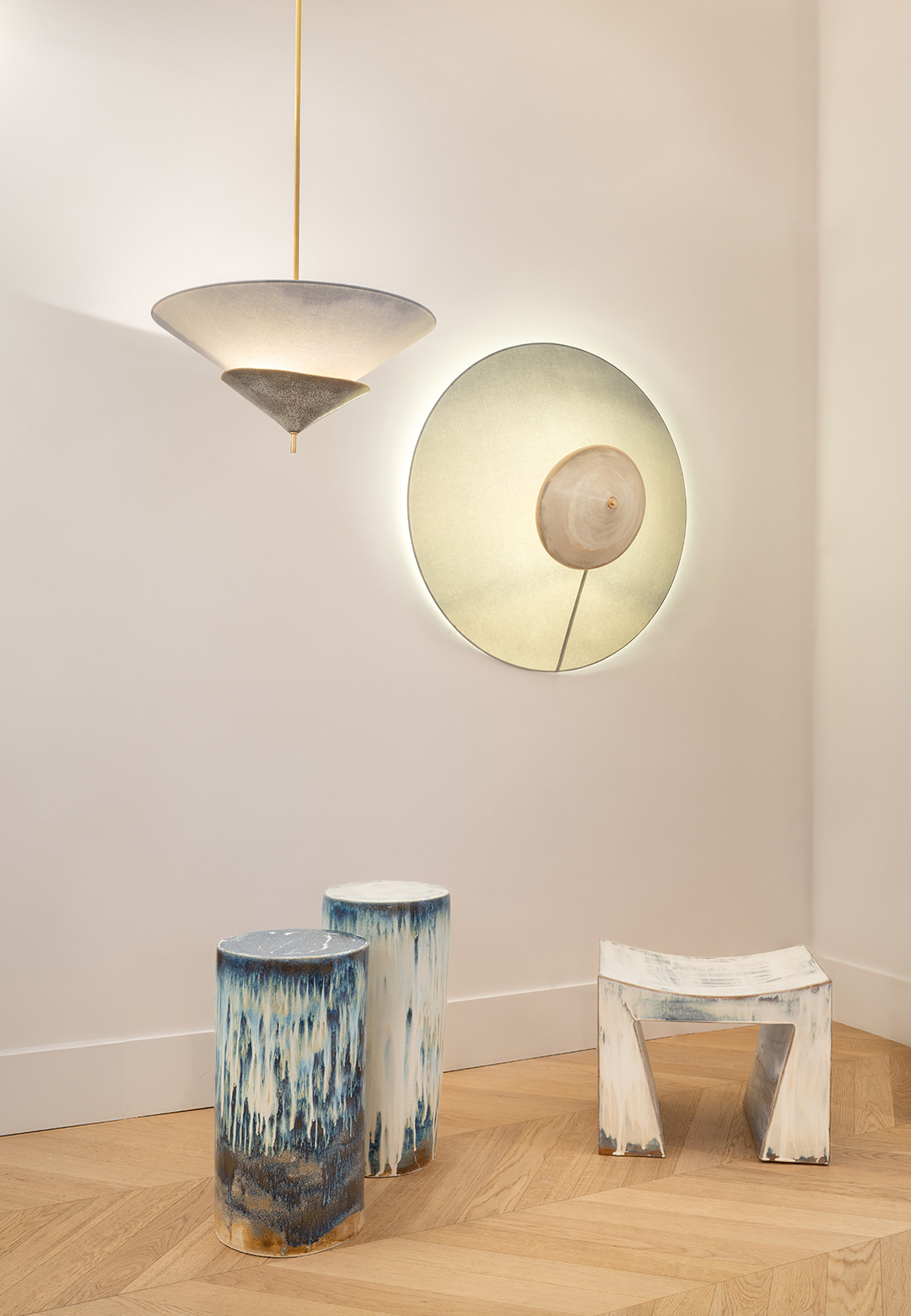 Elsa Foulon's ceramics meet Schumacher's textiles at Paris Design Week 2024
