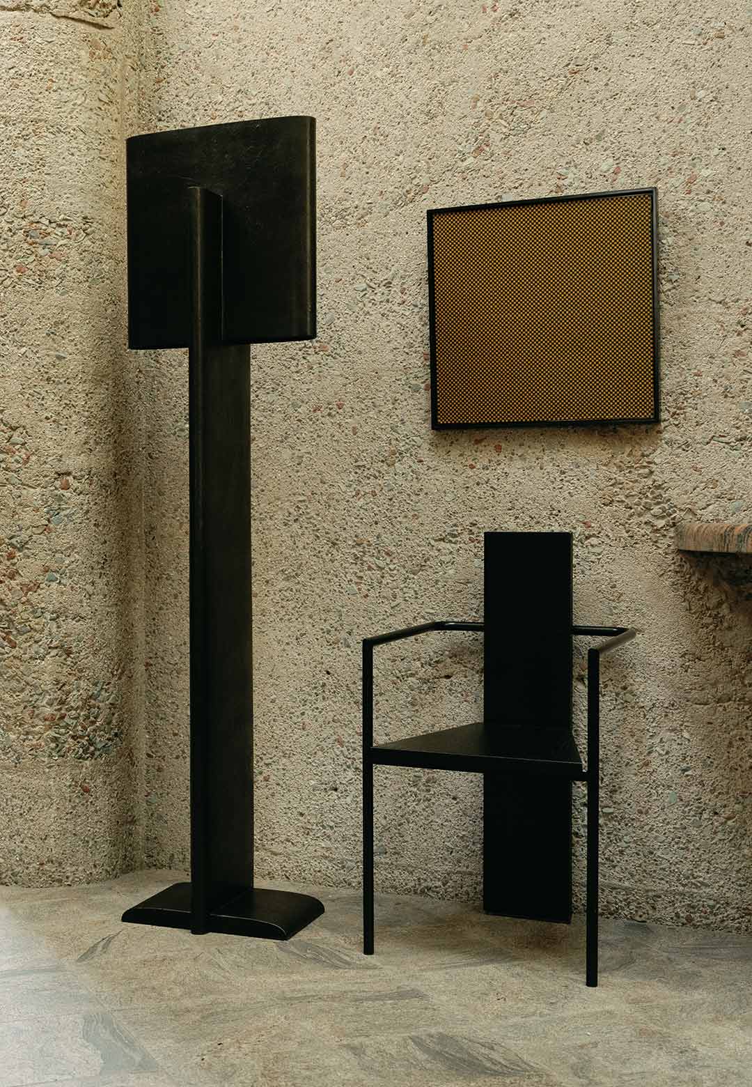 Sculptural illuminance: Kelly Wearstler's bold and brutalist 'Lotura' collection