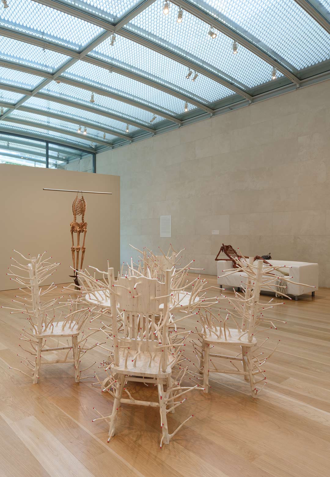 Hugh Hayden stages an uncanny ‘Homecoming’ at Nasher Sculpture Centre