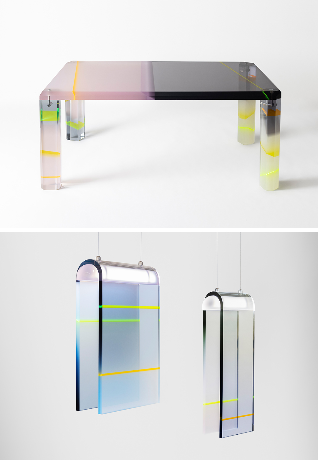 Draga & Aurel reveal luminescent objects for Todd Merrill Studio at Design Miami