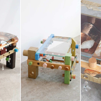 Shigeki Yamamoto combines 'Play Memory Structure' for a quirky furniture collection