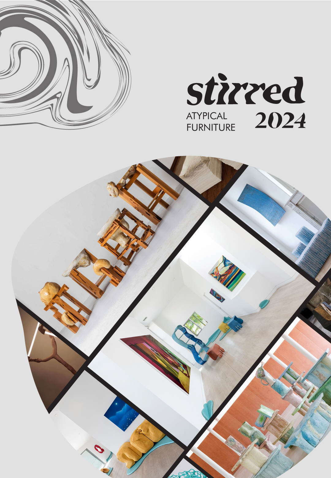 Reflecting on diverse furniture pieces from 2024 with atypical design mediums
