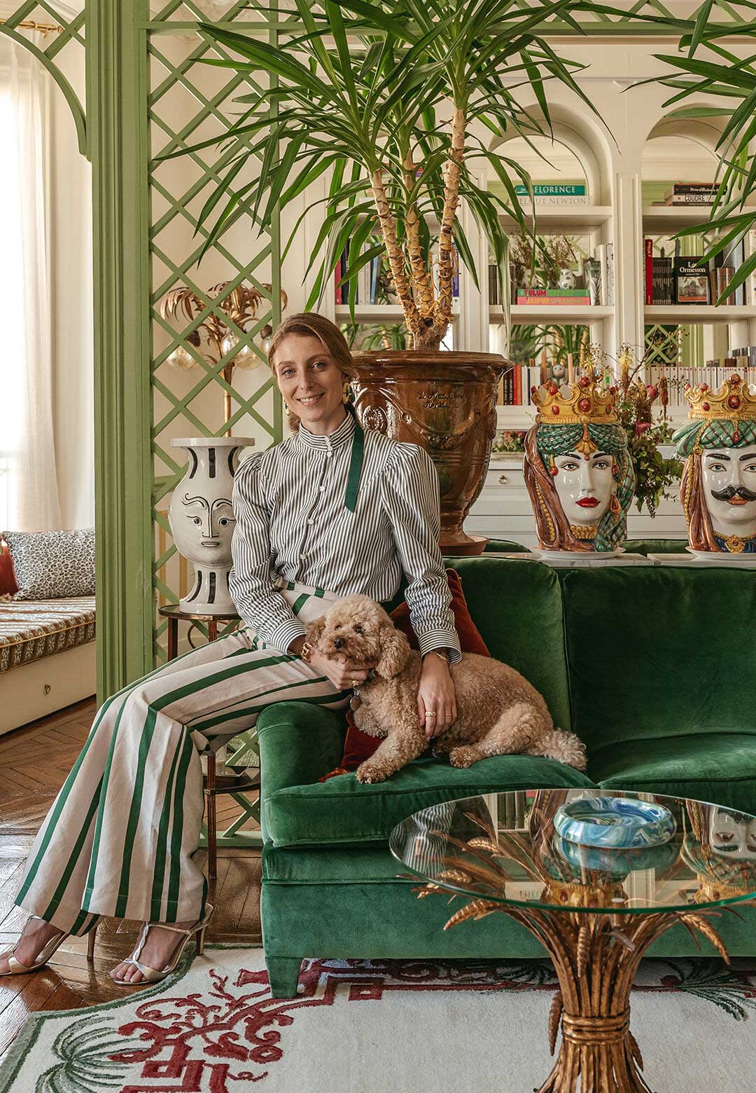 Jaipur Rugs x Tatiana de Nicolay weave botanical tapestries with 'Jardins du Monde'
