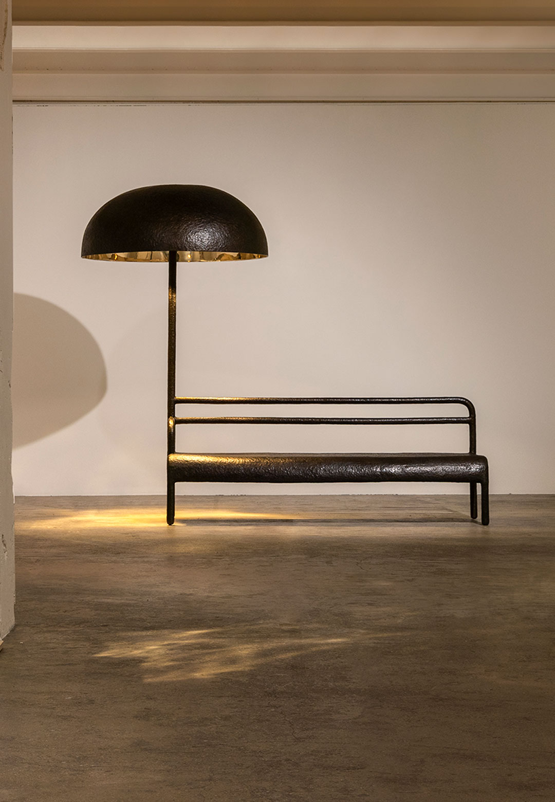 At Galerie kreo, Guillaume Bardet balances bronze's strength with the world's fragility