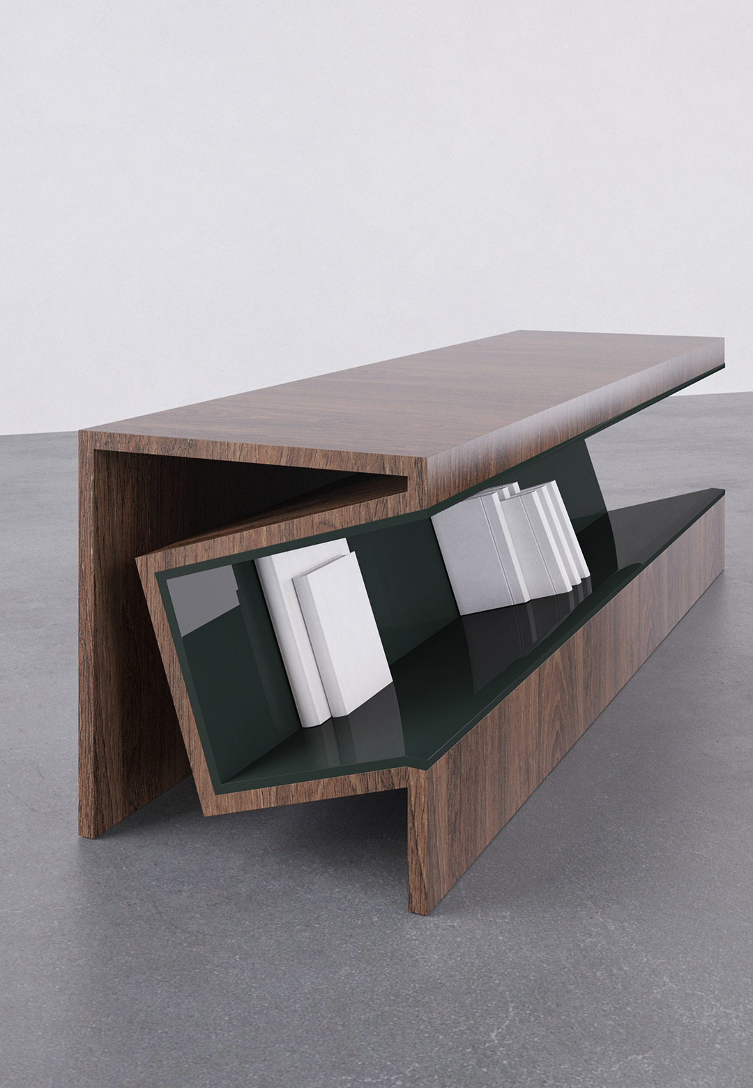 Atome Associés emphasises levitating nooks in Gerrit Rietveld-inspired furniture