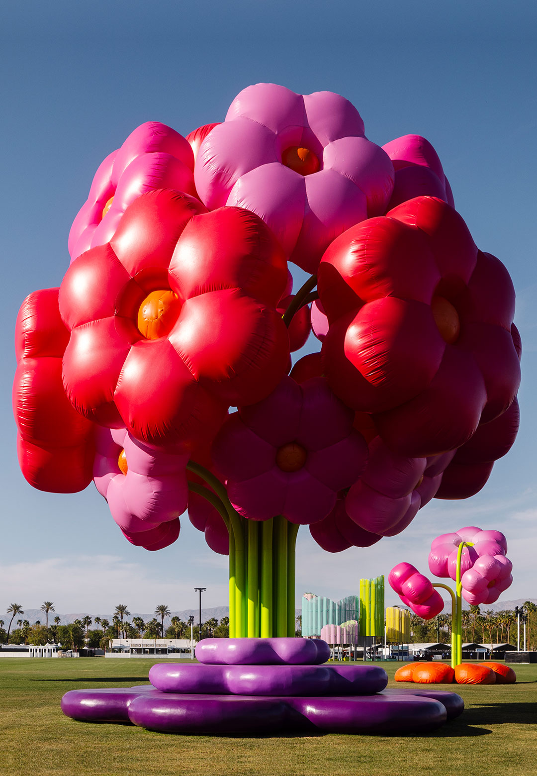 Uchronia's 'Le Grand Bouquet' of joy and vibrancy blossoms at Coachella 2025