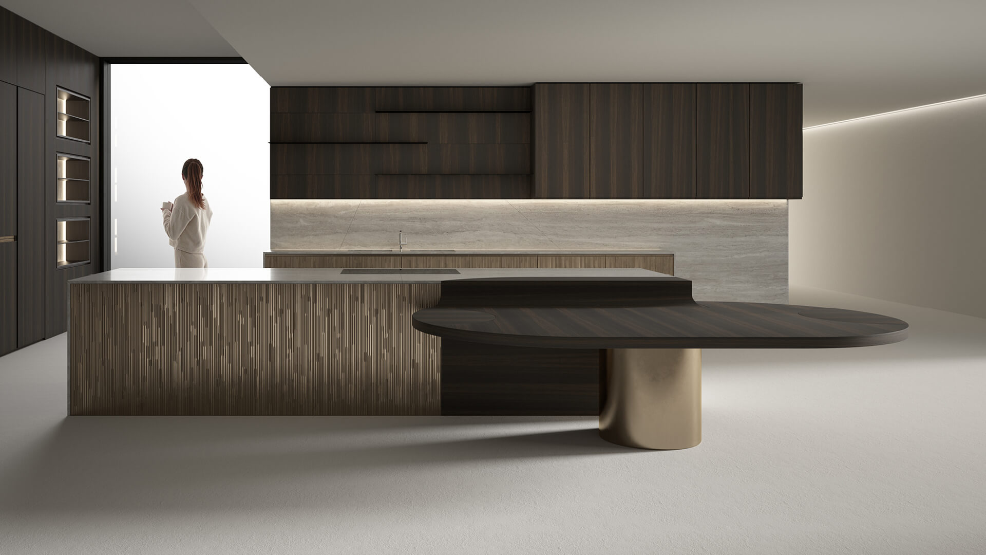 Laurameroni Kitchens ‘à la carte’ transform kitchens into living spaces