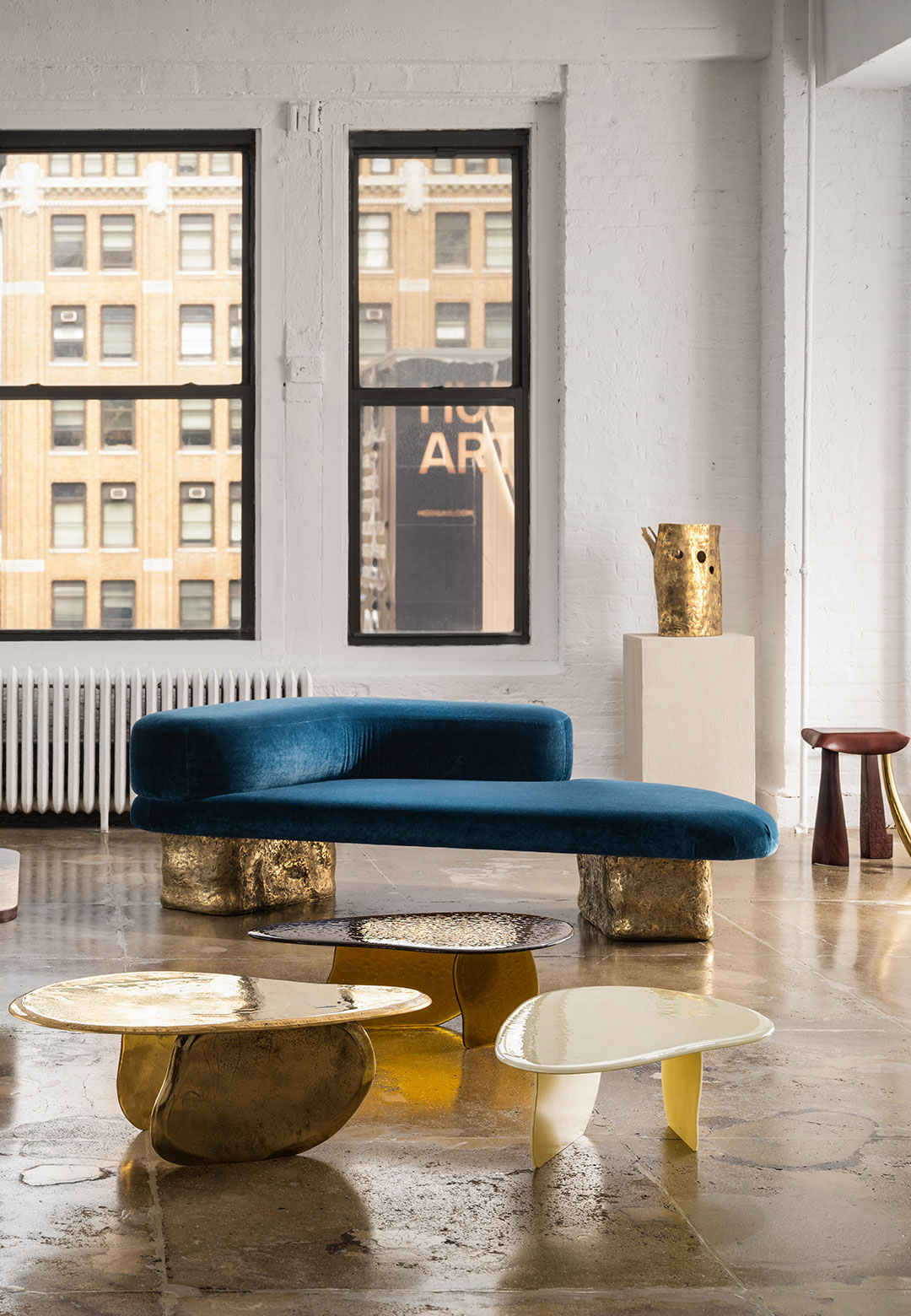 Lucas Recchia's contemporary designs are all about materiality and spatial presence