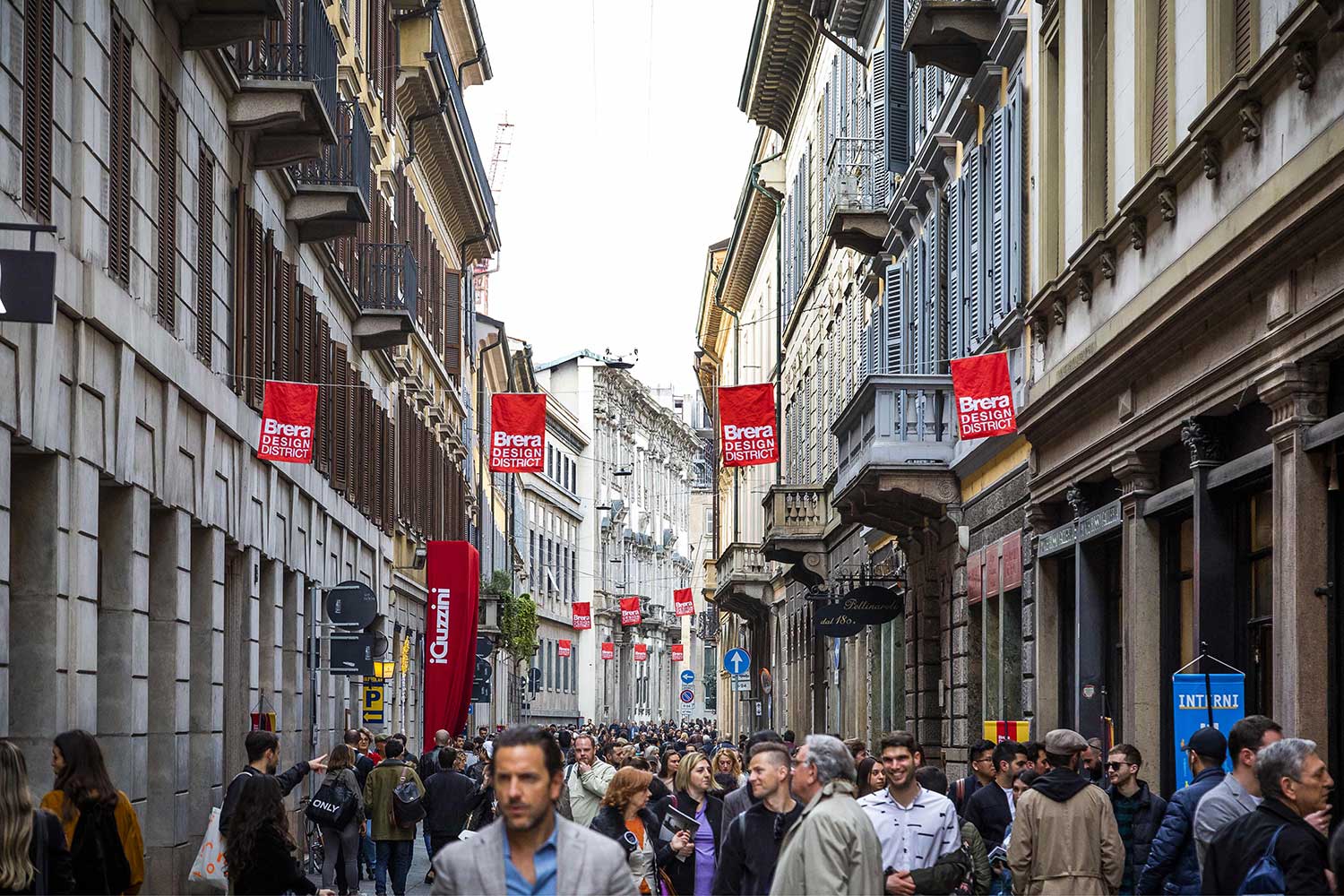 Brera Design District during Milan Design Week 2022