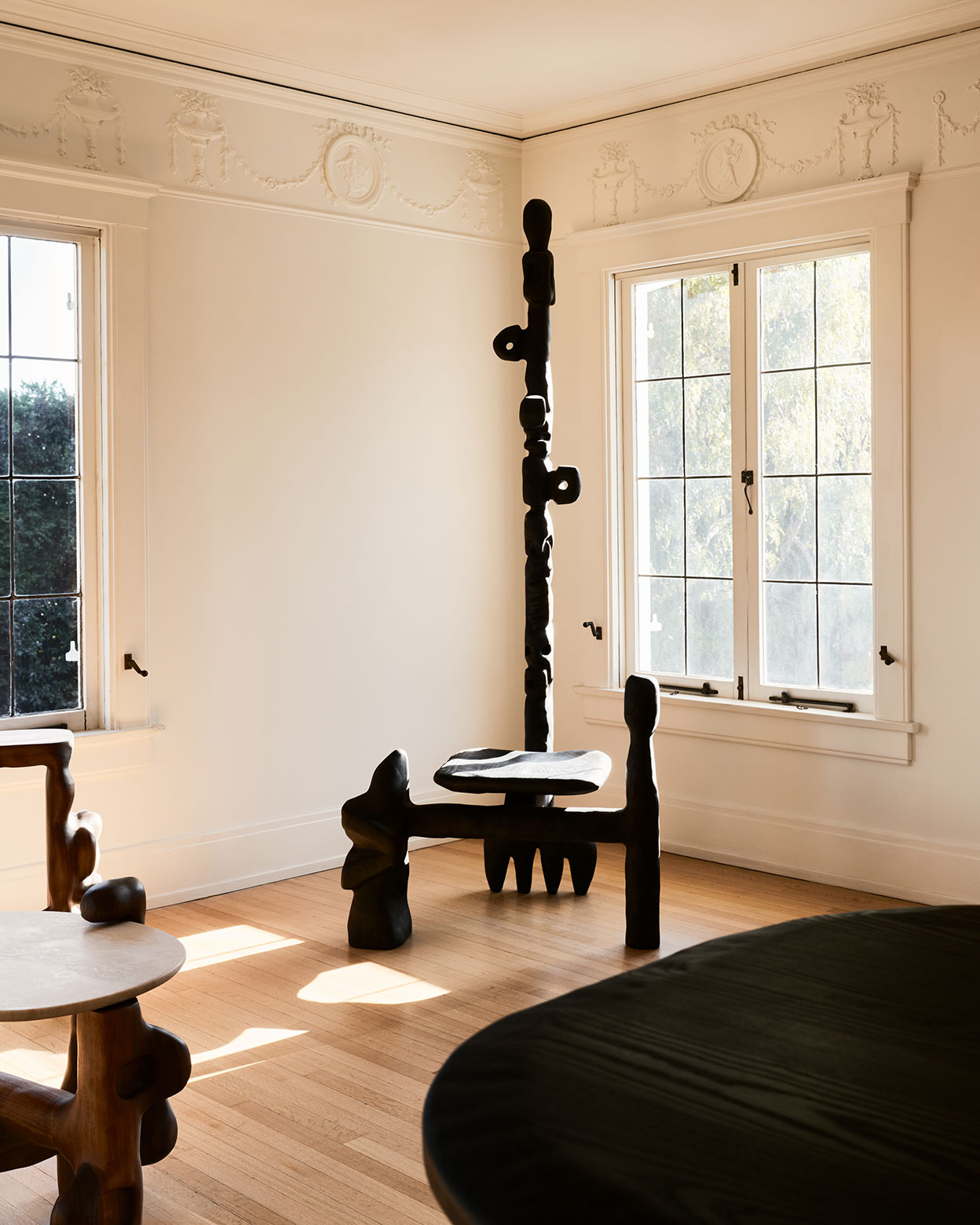 McCafferty aims to narrate a story through his sculptural body of work
