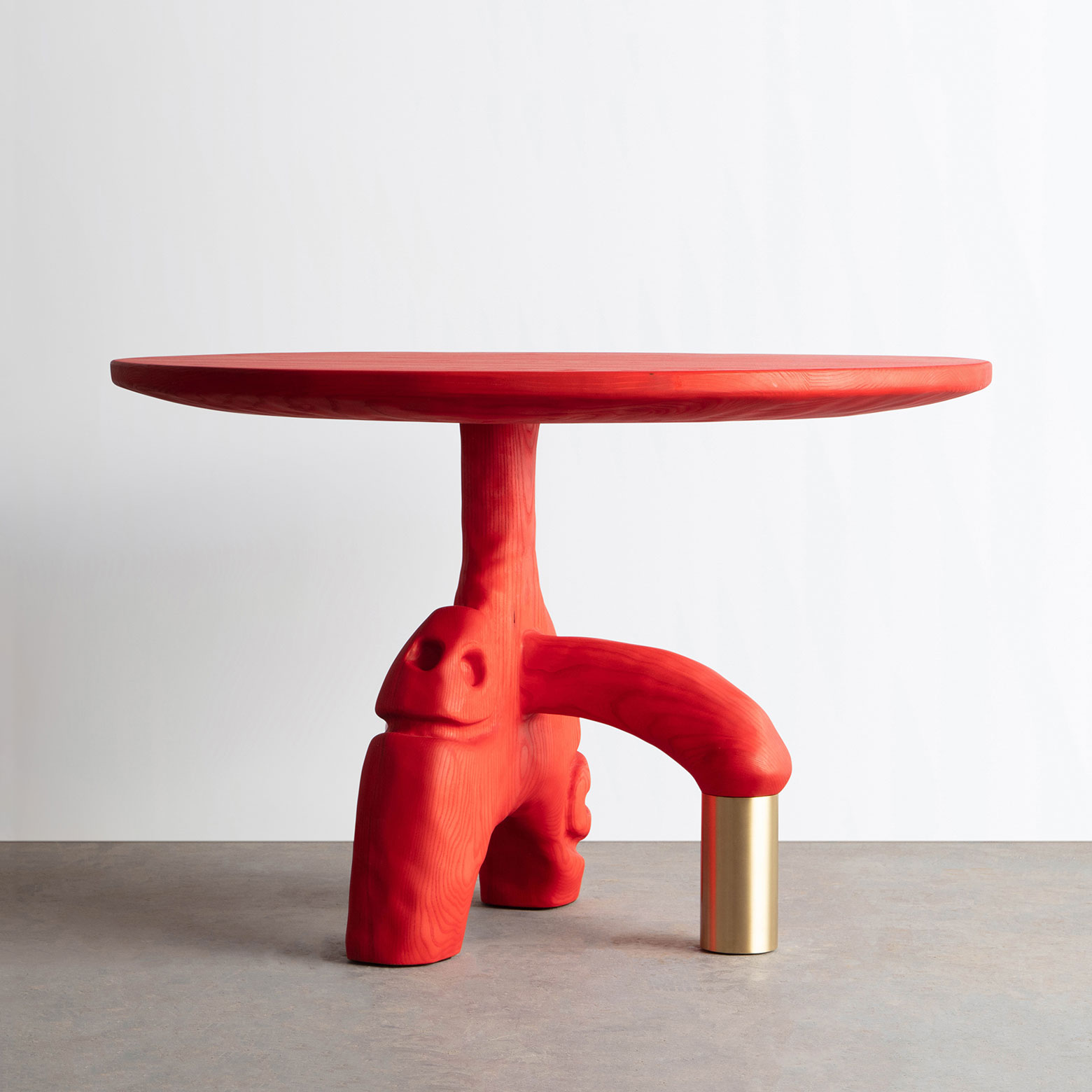 ‘001 Dining Table in Red’ by Casey McCafferty