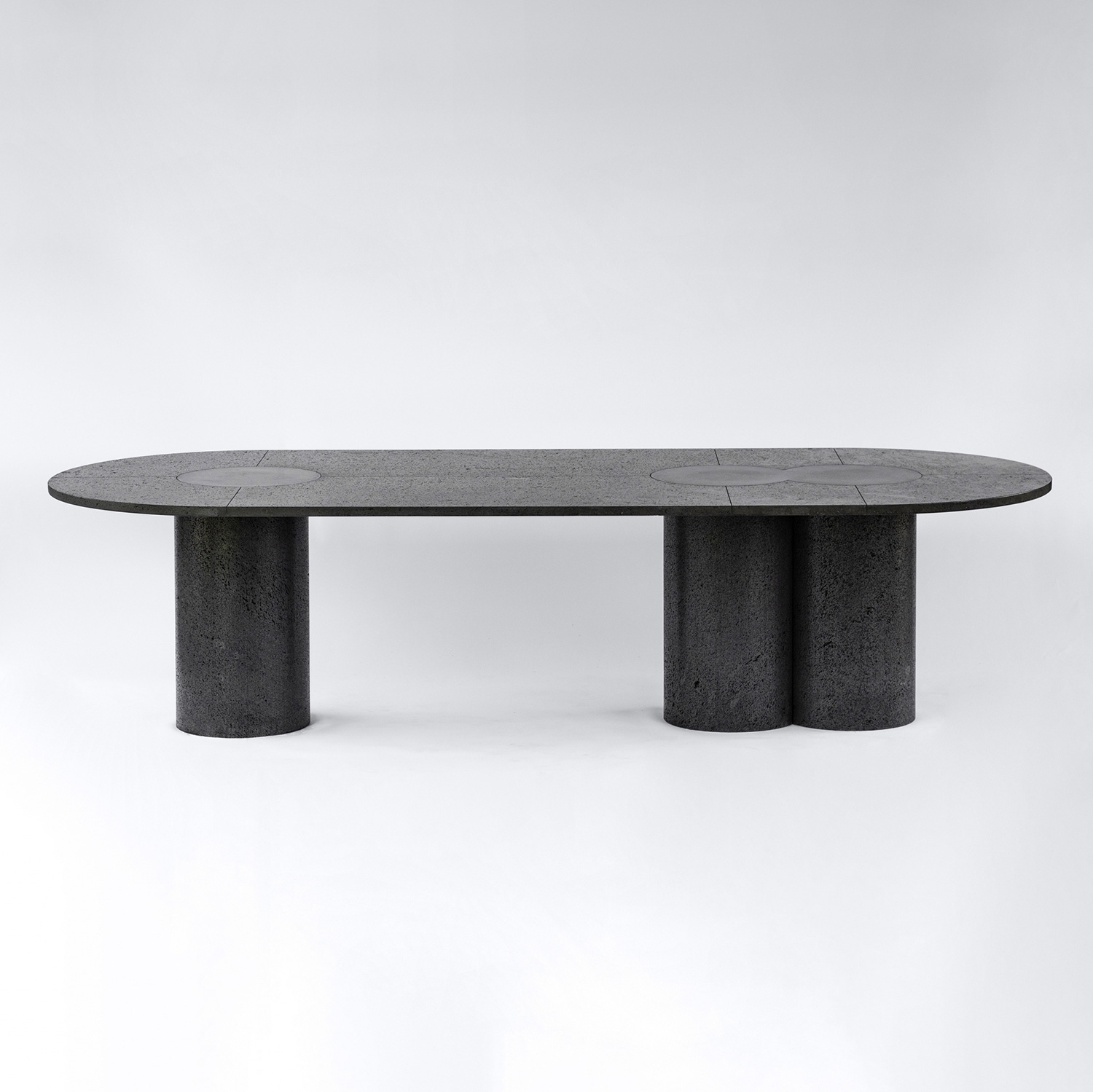 Petra table is made out of volcanic rock