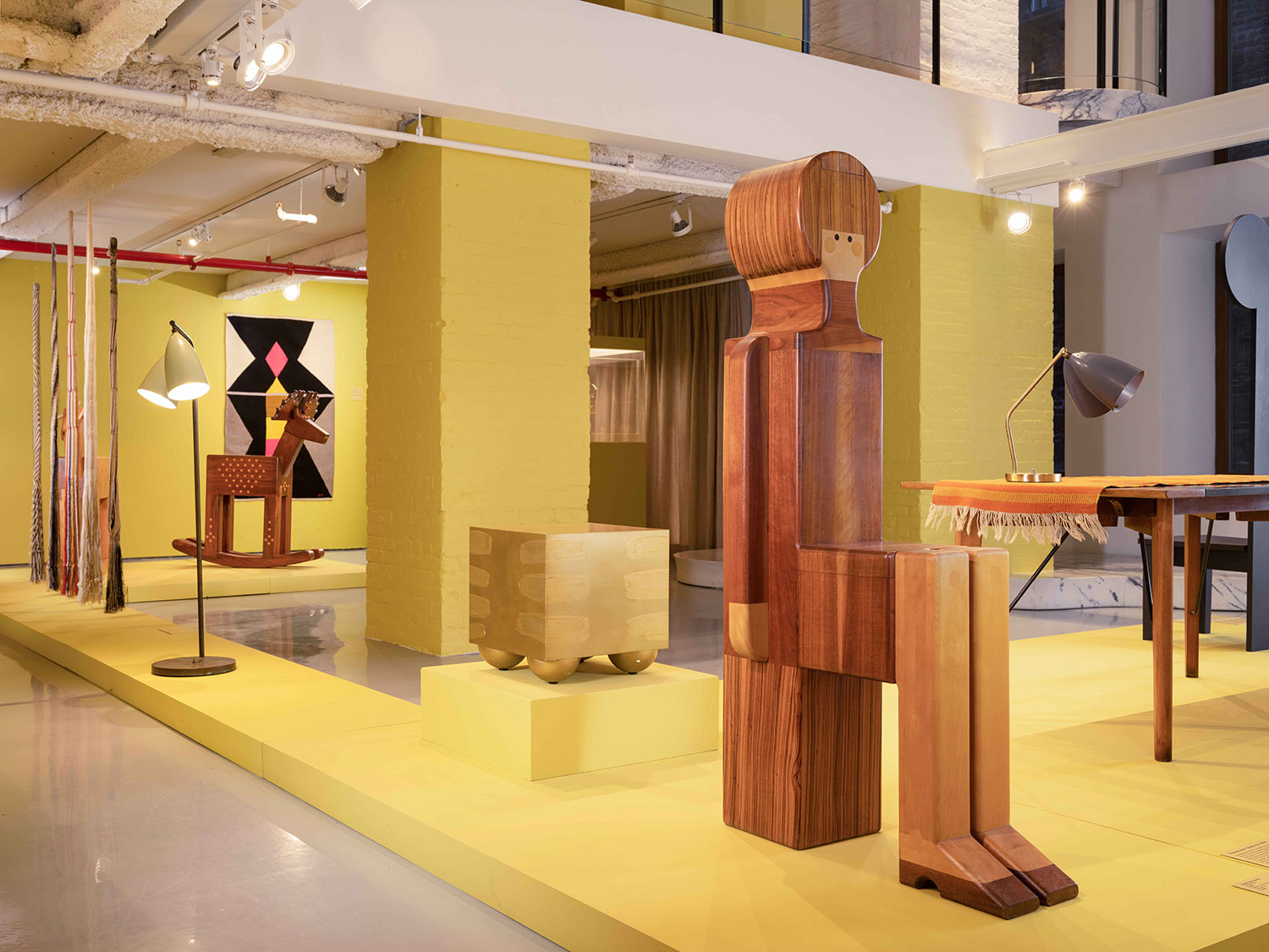 Exhibition view of ‘Born Too Tall: California Women Designers, Postwar to Postmodern’