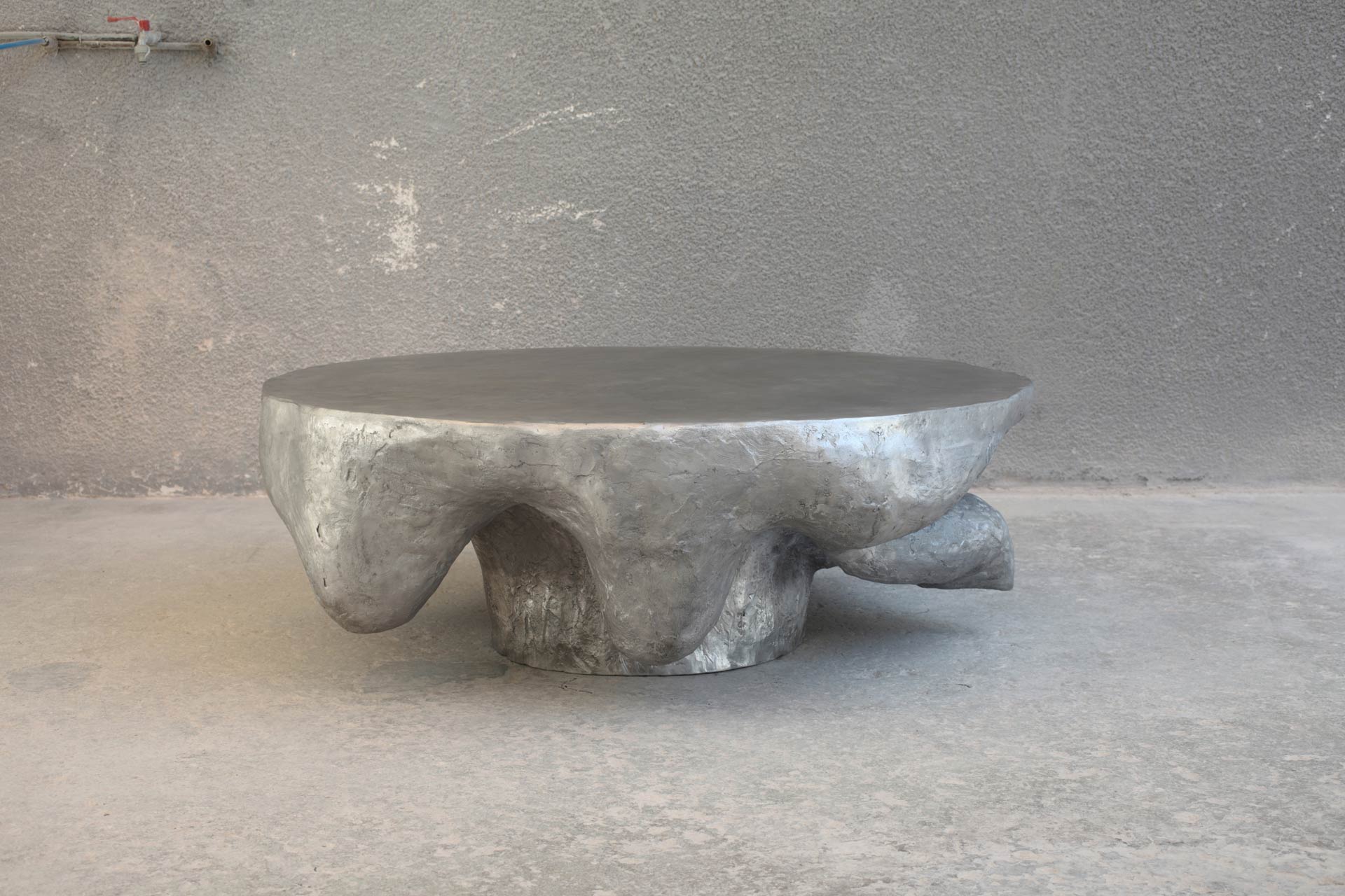 The Volumetric table presented as part of the ‘haptic Nature’ exhibition at Gallery FUMI