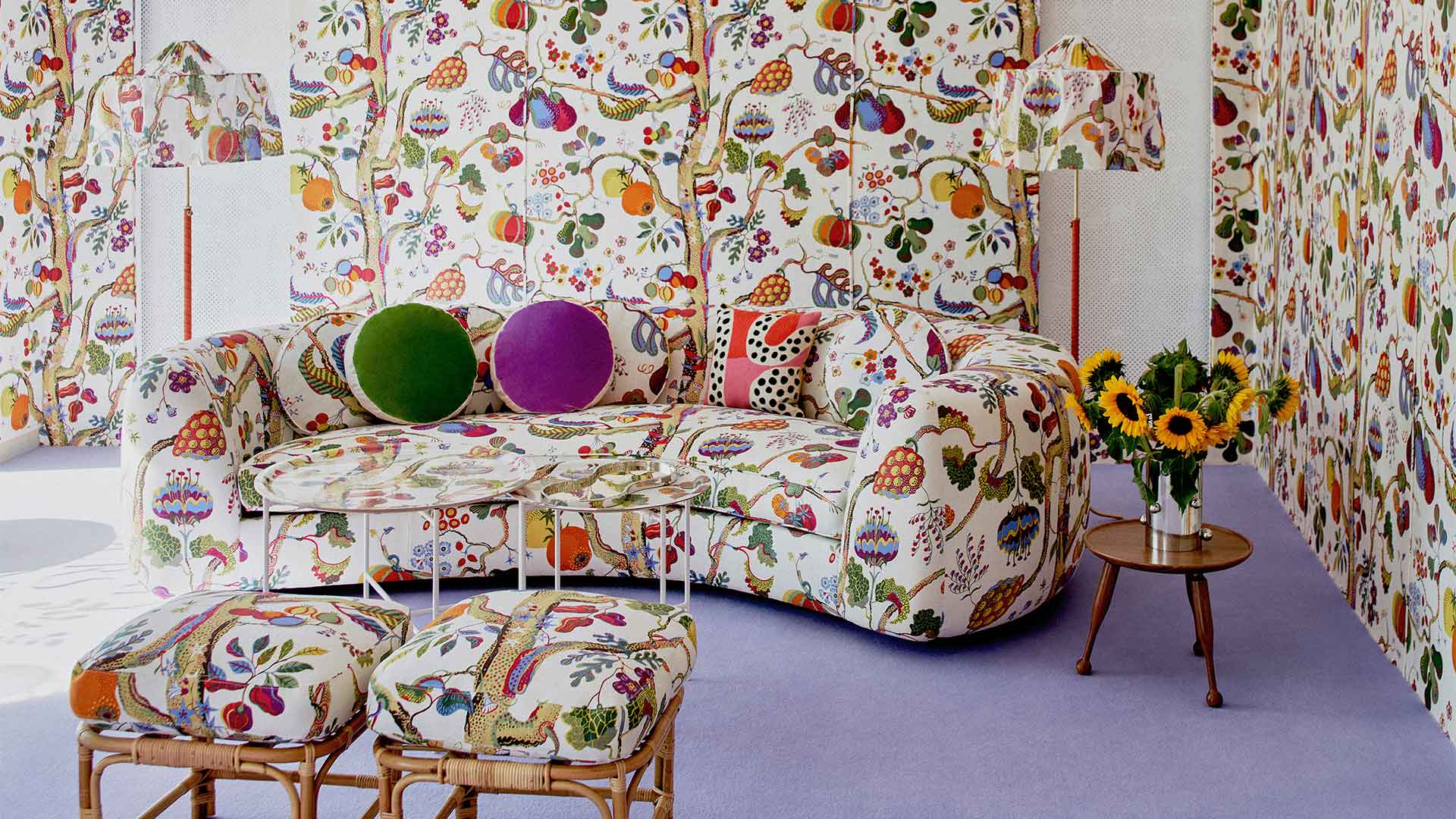Frankly Yours, India Mahdavi, an exhibition on view at the Svenskt Tenn store in Stockholm