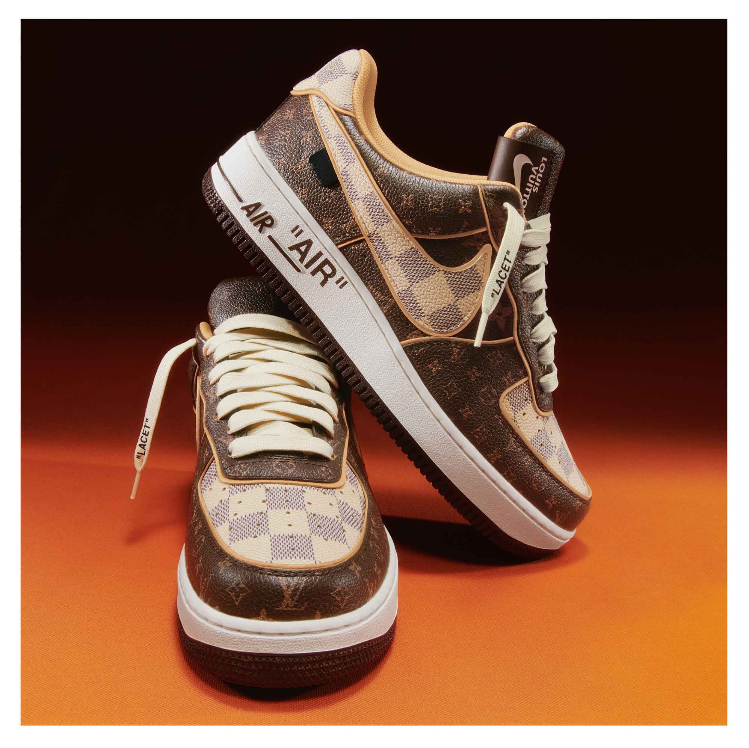 Sotheby's to Auction Virgil Abloh–Designed Louis Vuitton x Nike Sneakers, Architectural Digest