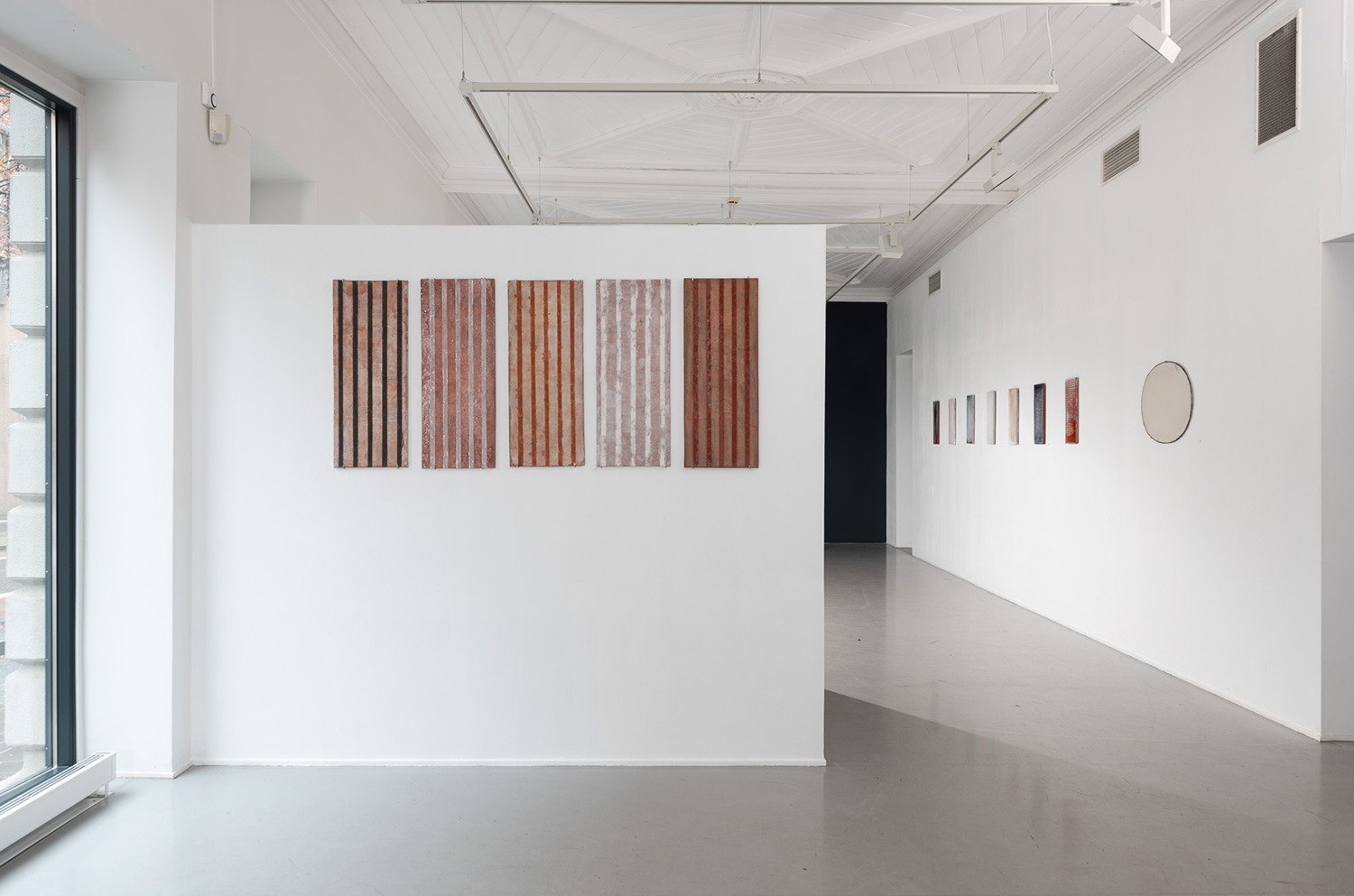 Malterud presents wall mounted ceramic pieces at Format