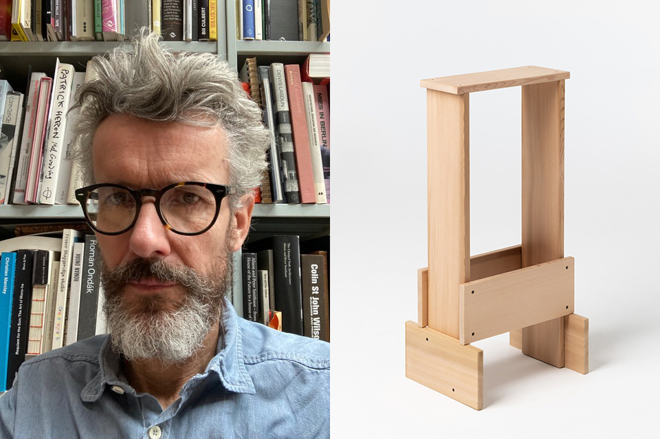Michael Marriot (left) and the Shichi by Michael Marriott for Ishinomaki Lab (right)
