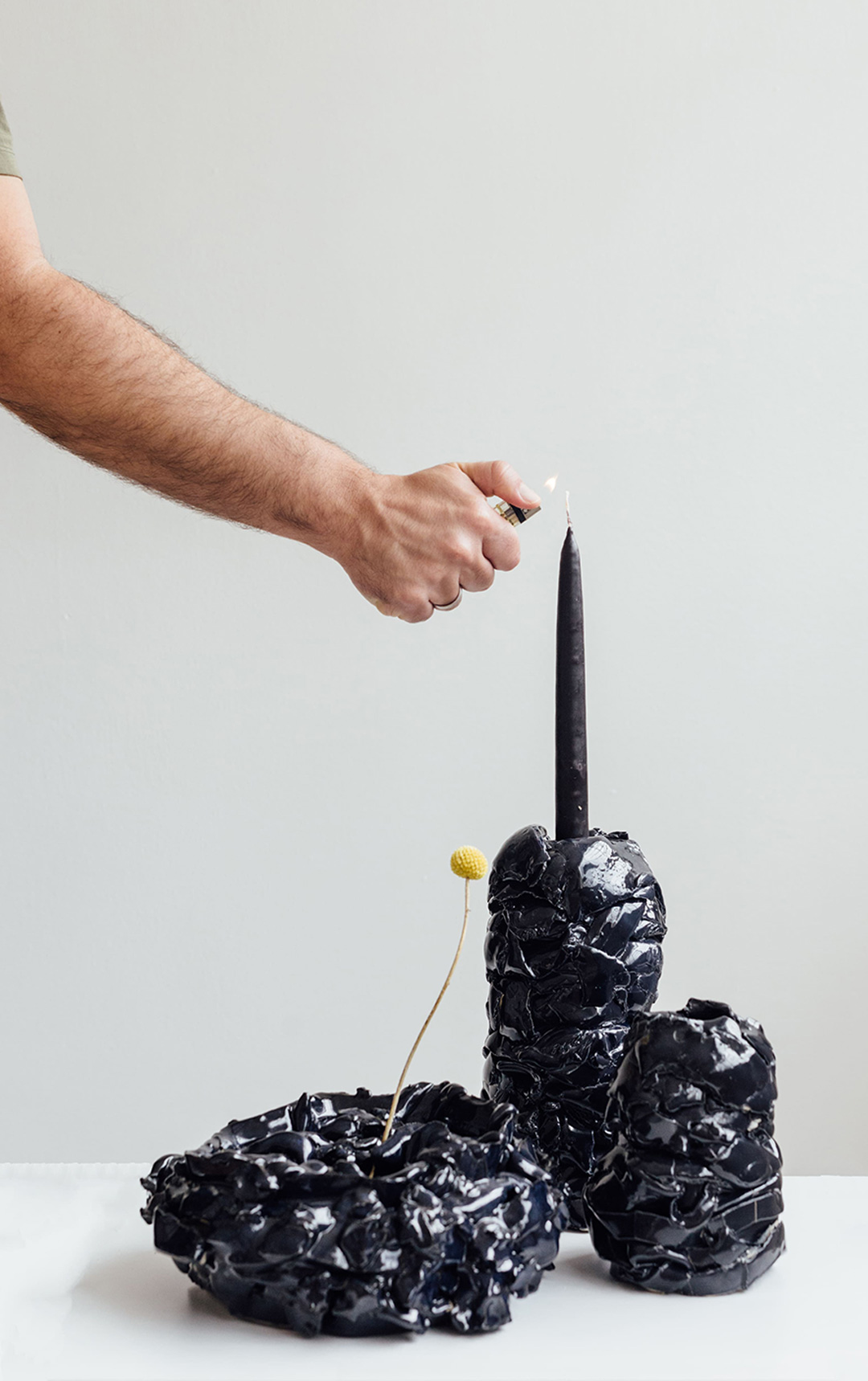 Palimpsesto collection was conceived to help craftsmen during the economic crisis