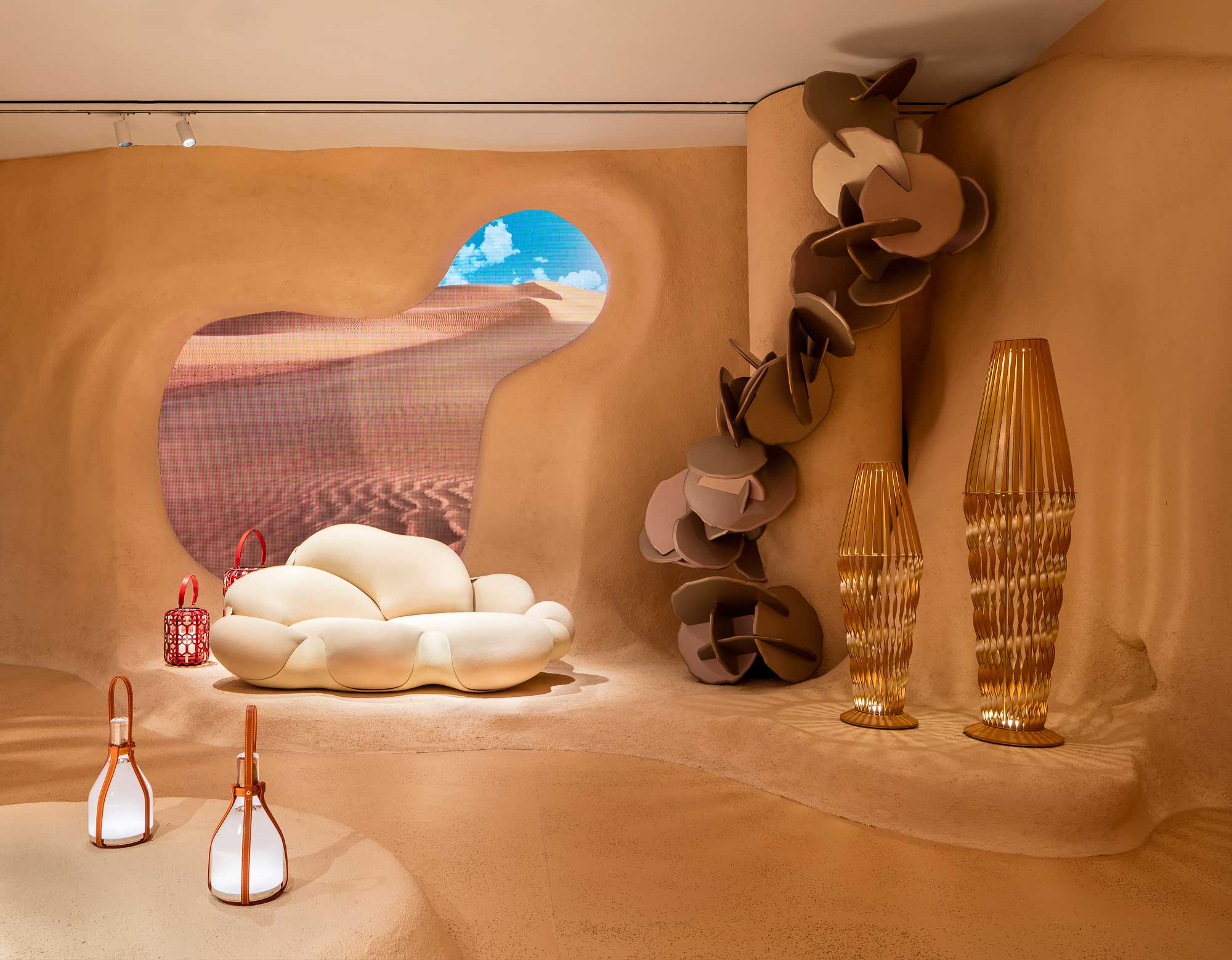 Patricia Urquiola creates desert luxury for Louis Vuitton's Miami store, Nitija Immanuel News