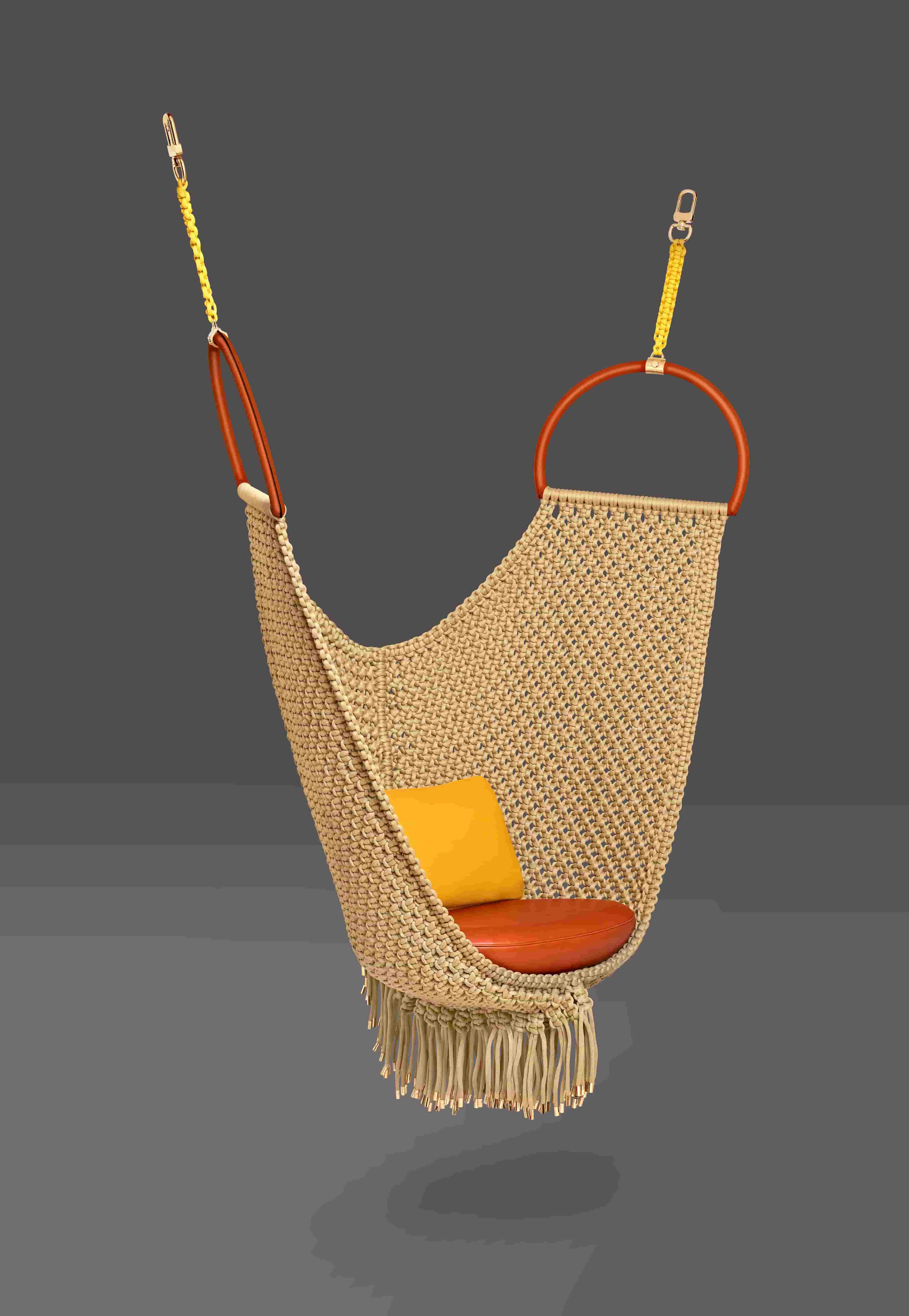 Louis Vuitton Swing Chair designed by Patricia Urquiola for the Objets  Nomades collection