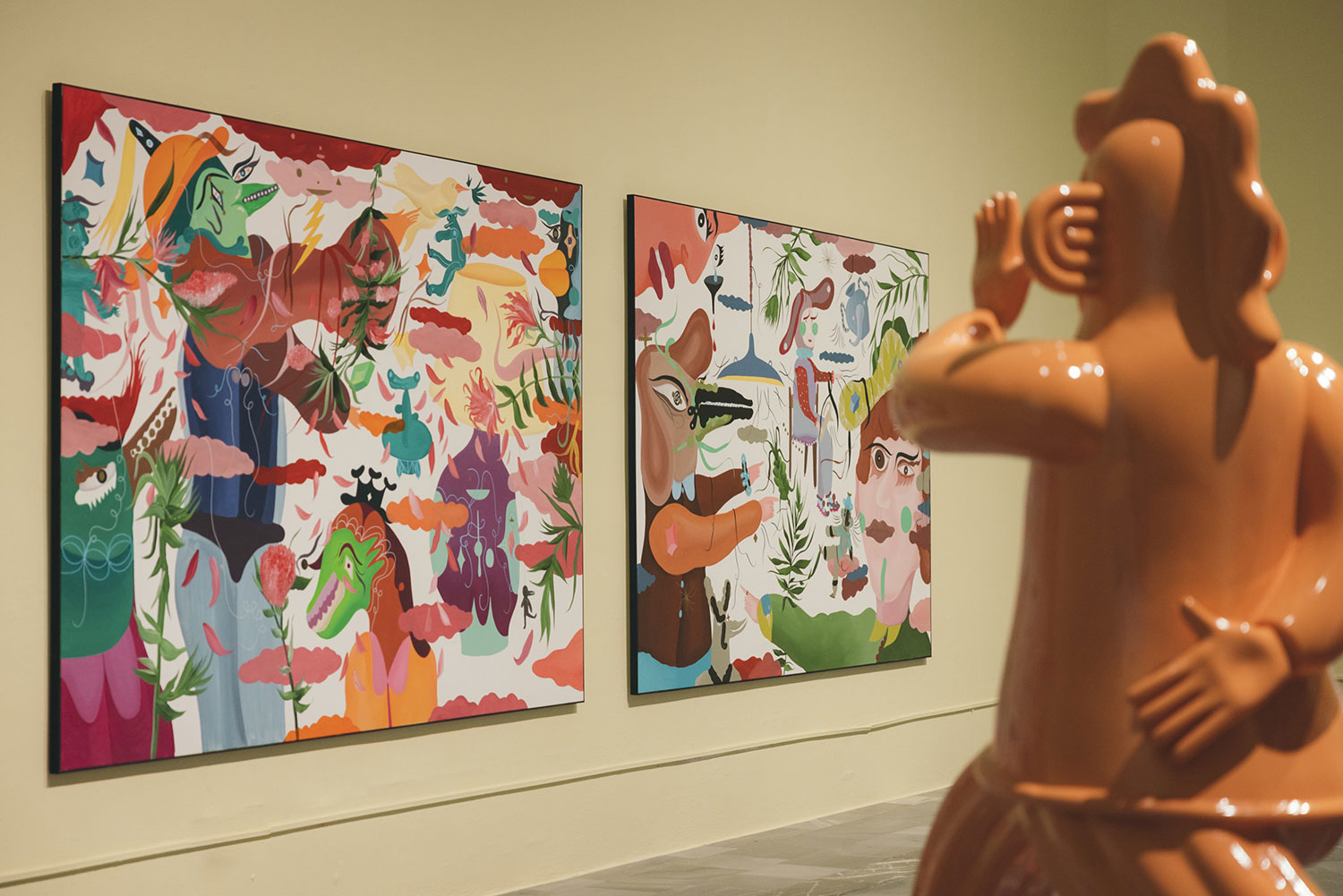 Spanish designer and artist Jaime Hayon’s paintings on display for ‘Jaime Hayon: InfinitaMente’