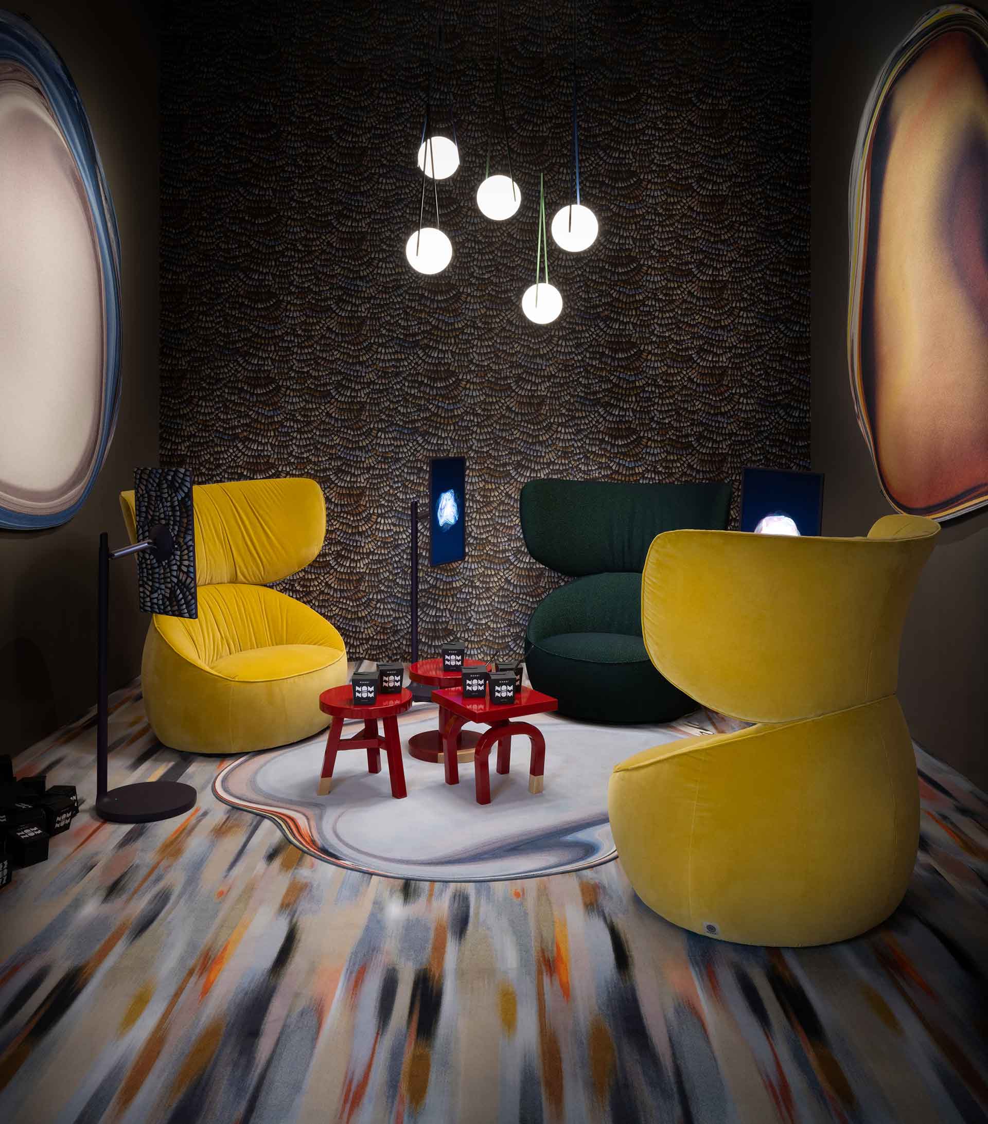 moooi immerses milan design week 2022 visitors in a life extraordinary