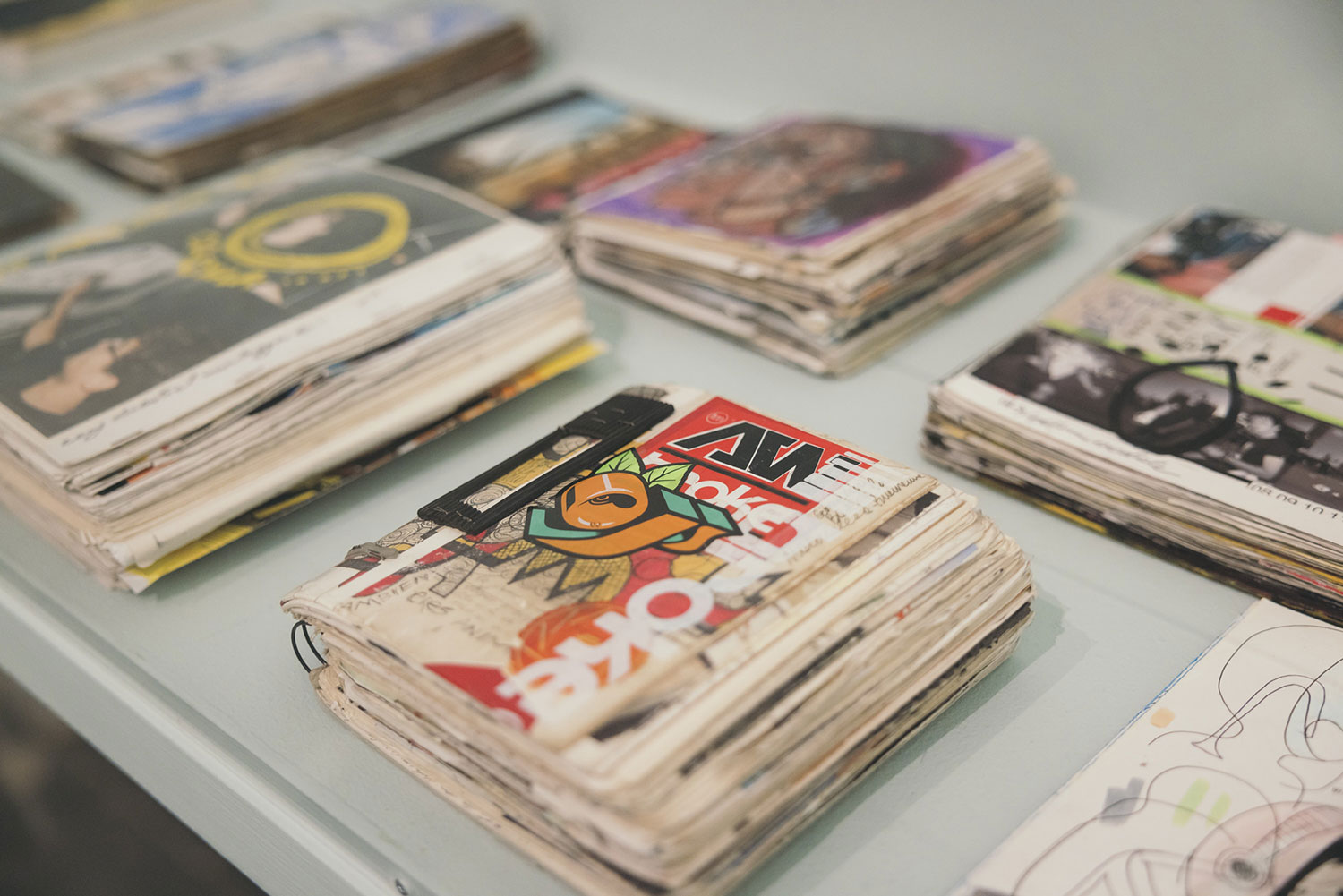 The exhibition also includes Jaime Hayon’s personal sketchbooks, notebooks and drawings