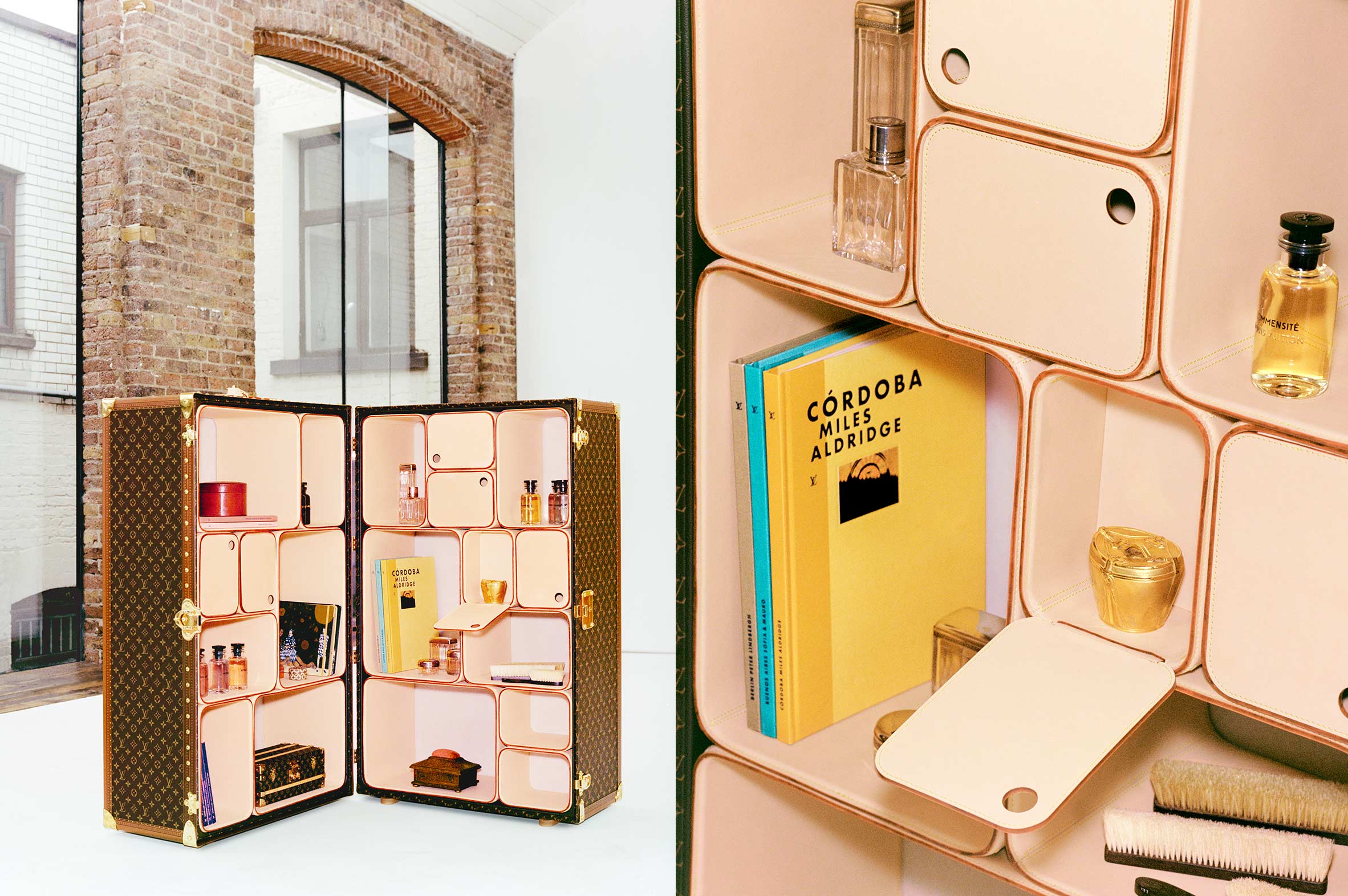 Marc Newson's Cabinet of Curiosities turns Louis Vuitton trunk