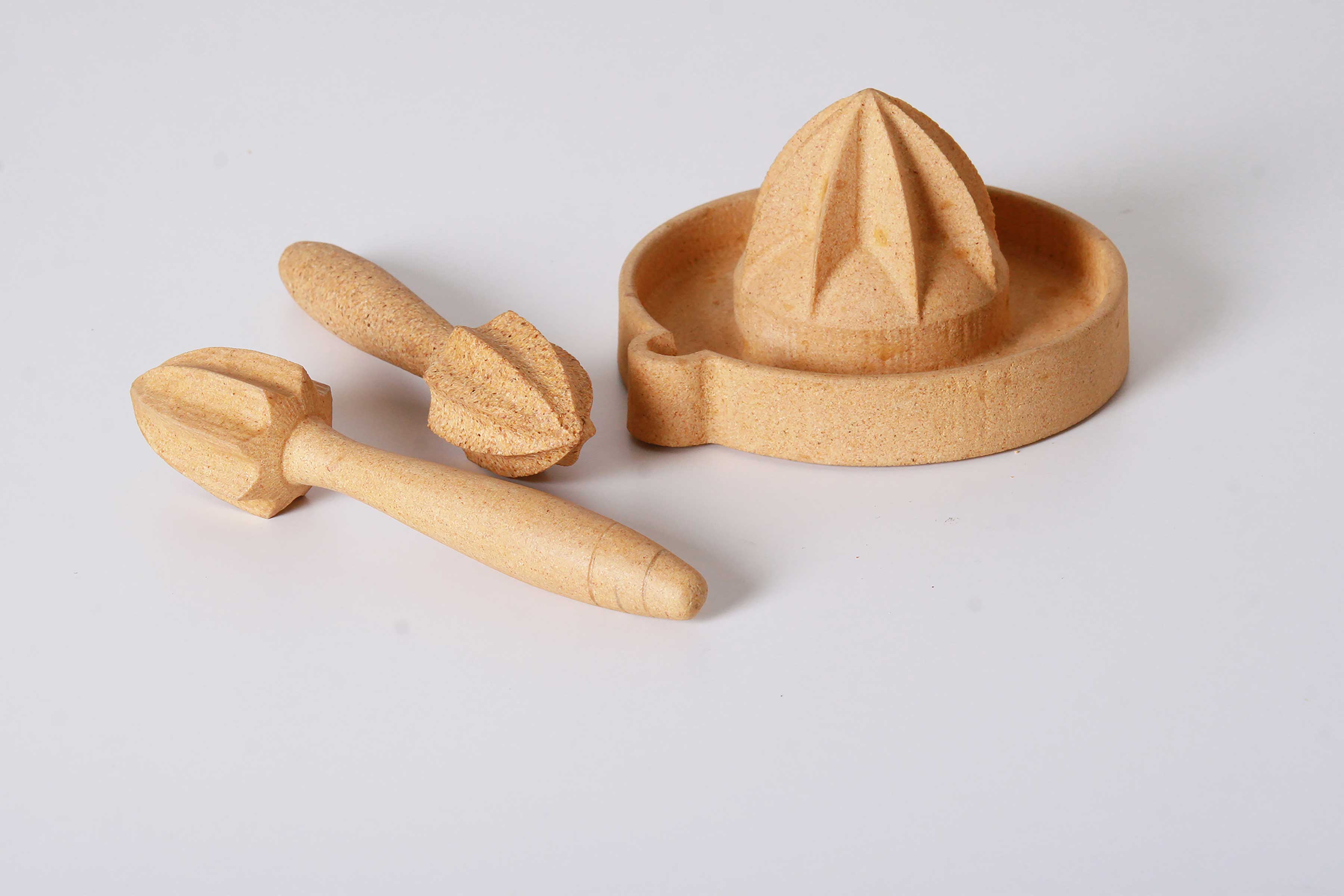 APeel by Studio ARP, an orange waste product to be displayed at Material Matters