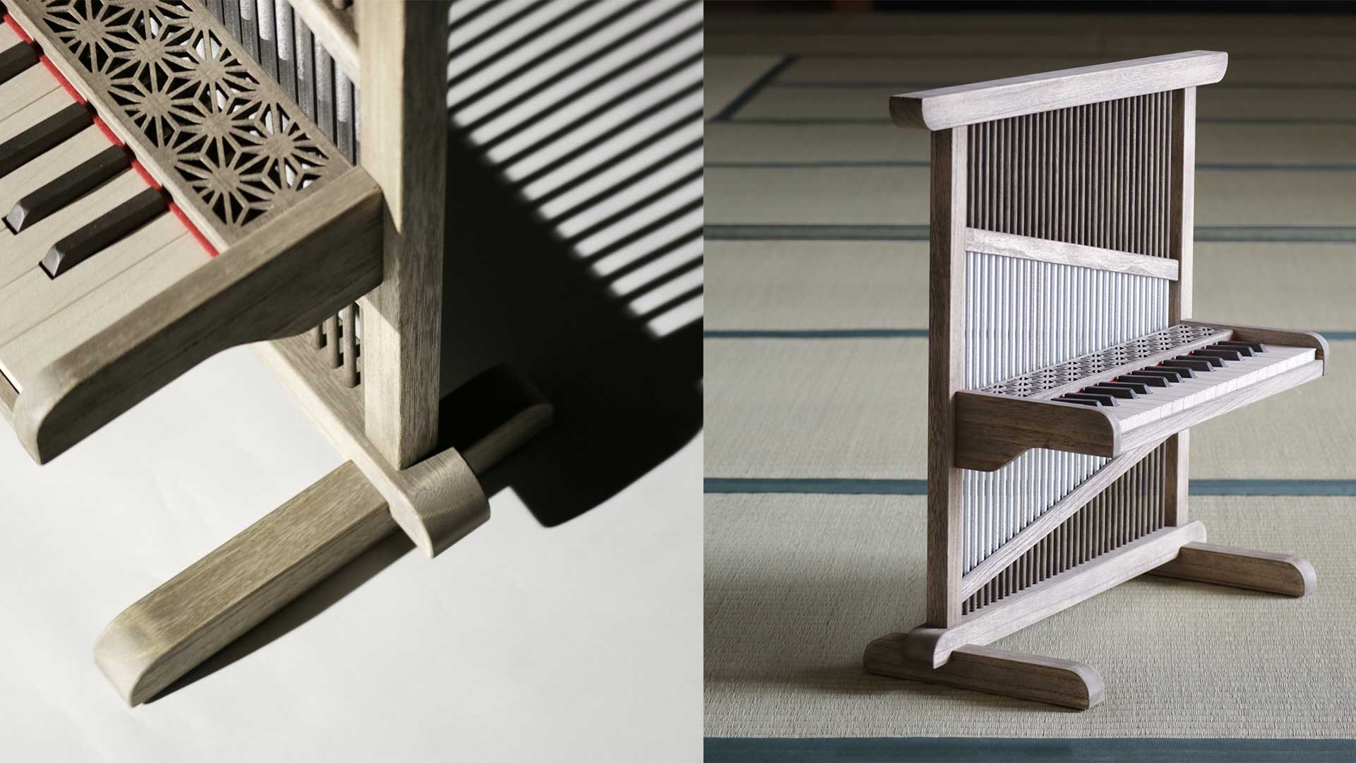 Yamaha Design Laboratory curates toy pianos as traditional Japanese furniture STIRpad