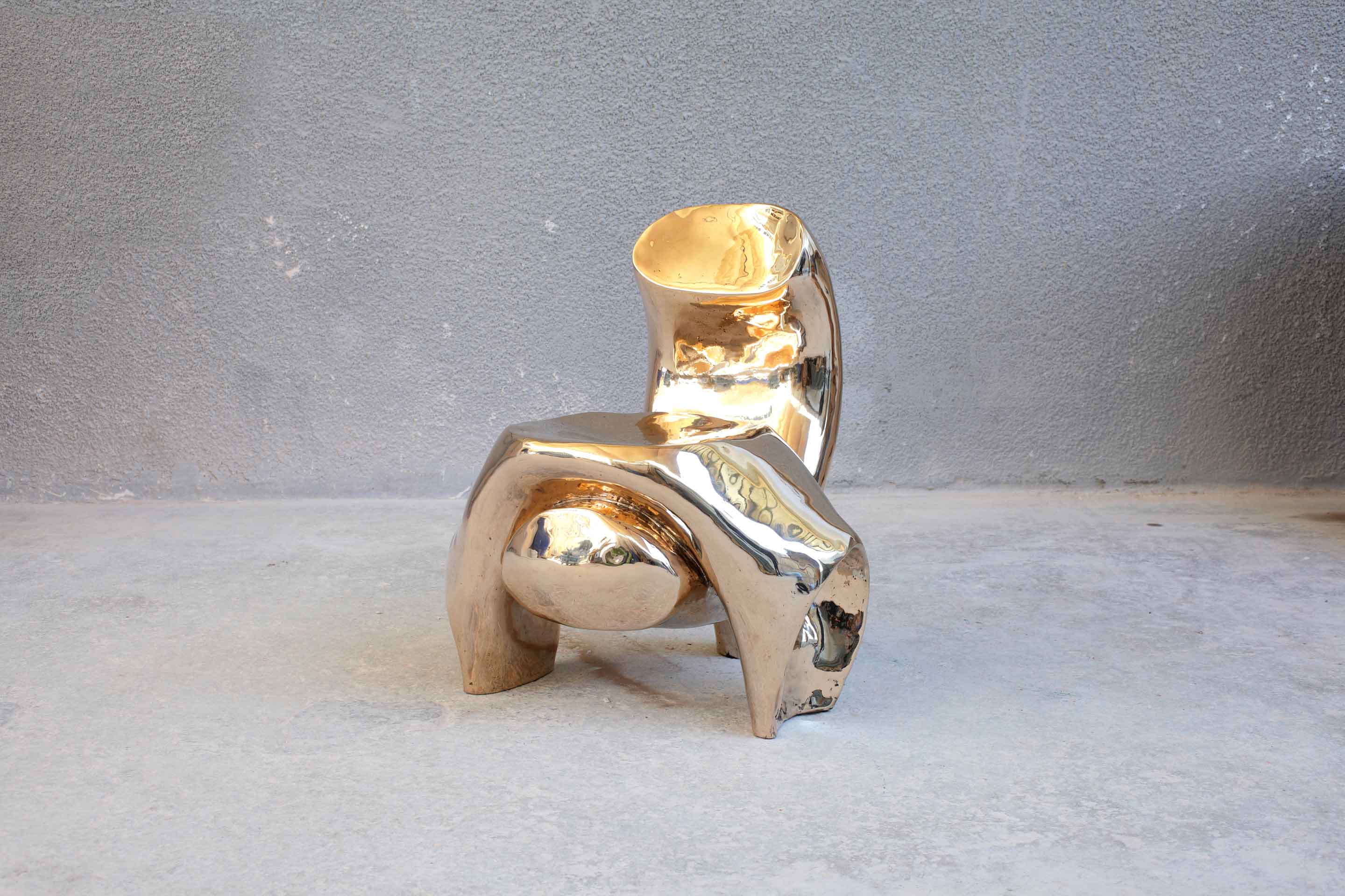 Volumetric Chair 5 Bronze